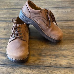Birkenstock Brown Lace Up Leather Shoe sz 36 (US 5)